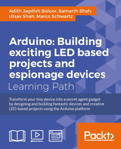 Cover image for book Arduino: Building LED and Espionage Projects
