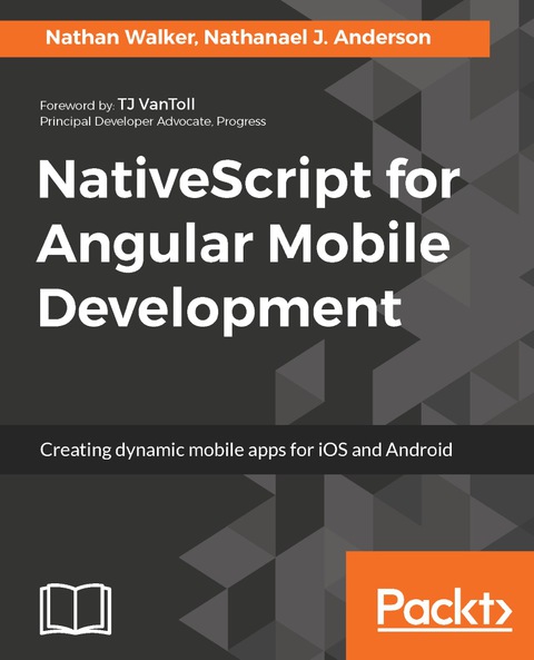 Cover image for book NativeScript for Angular Mobile Development