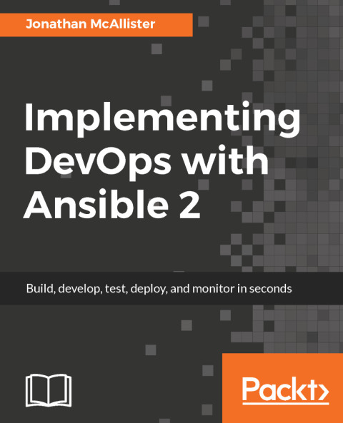 Cover image for book Implementing DevOps with Ansible 2