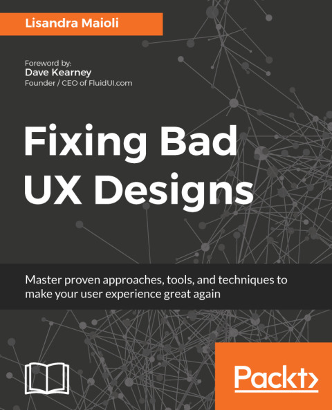 Cover image for book Fixing Bad UX Designs