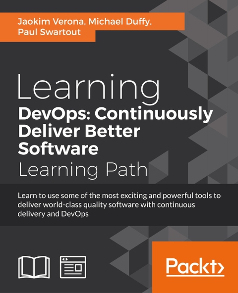 Cover image for book Learning DevOps: Continuously Deliver Better Software