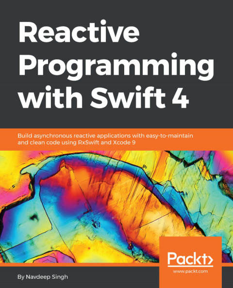 Cover image for book Reactive Programming with Swift 4