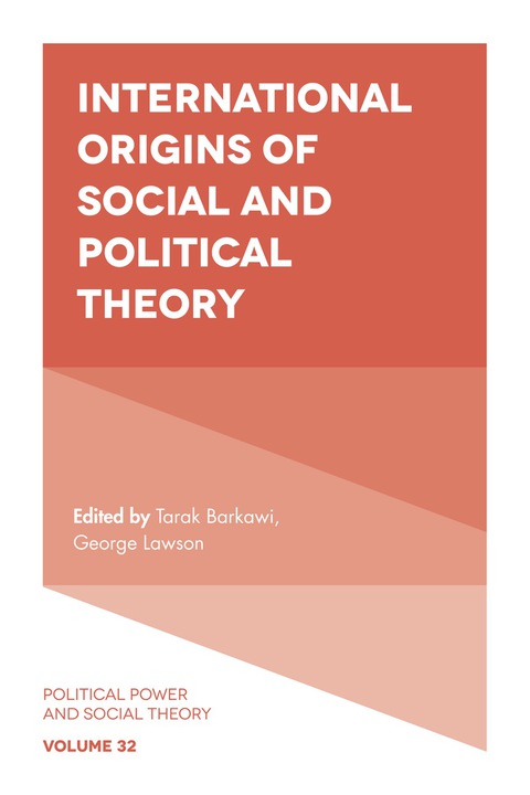 Cover image for book International Origins of Social and Political Theory
