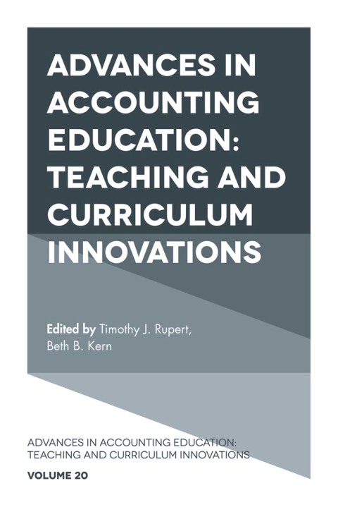 Cover image for book Advances in Accounting Education