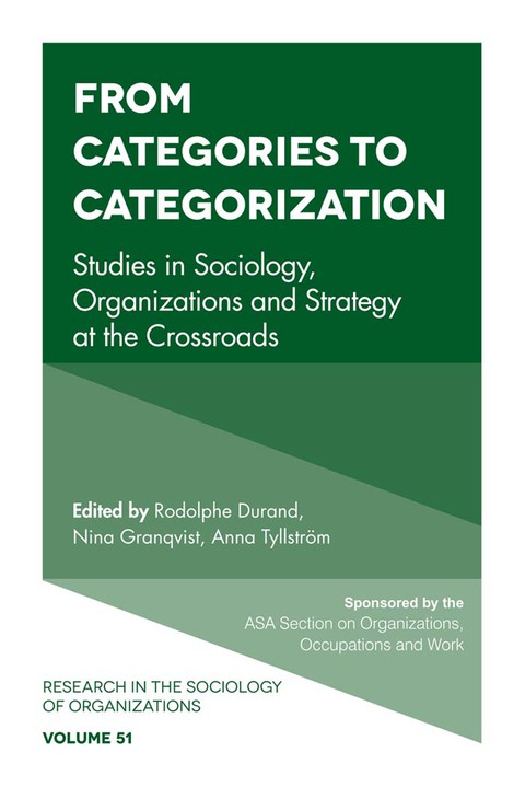 Cover image for book From Categories to Categorization