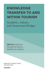 Cover image: Knowledge Transfer To and Within Tourism 9781787144064