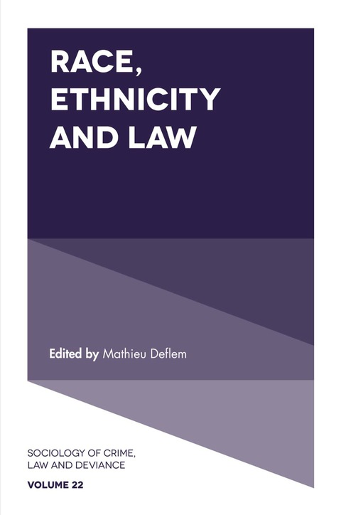 Cover image for book Race, Ethnicity and Law