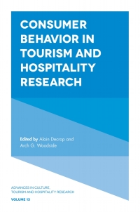 Titelbild: Consumer Behavior in Tourism and Hospitality Research 9781787146914