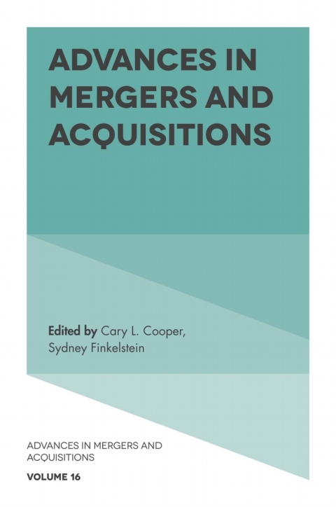 Advances in Mergers and Acquisitions 