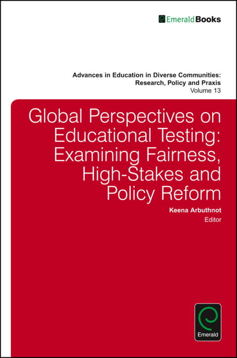 Cover image for book Global Perspectives on Educational Testing