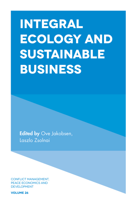 Cover image for book Integral Ecology and Sustainable Business