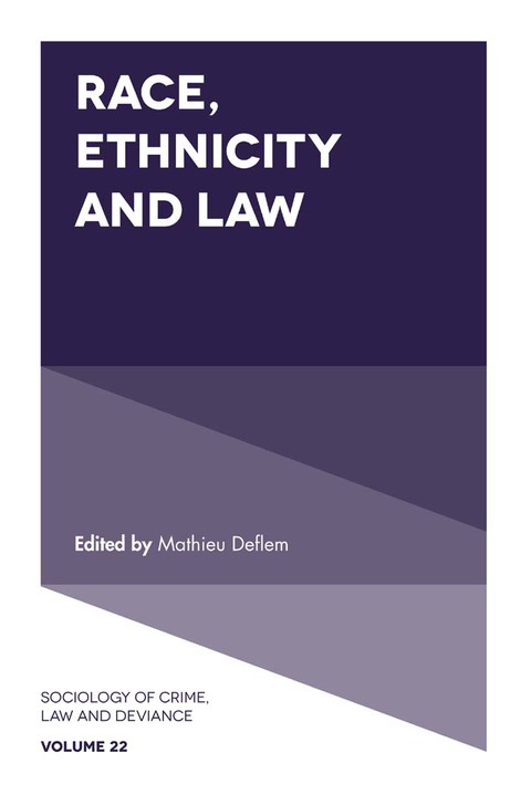 Cover image for book Race, Ethnicity and Law