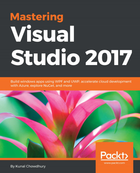 Cover image for book Mastering Visual Studio 2017