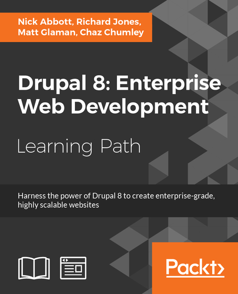 Cover image for book Drupal 8: Enterprise Web Development
