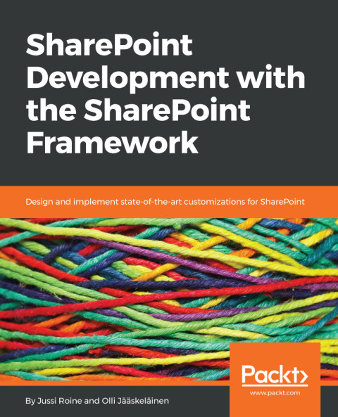 Cover image for book SharePoint Development with the SharePoint Framework