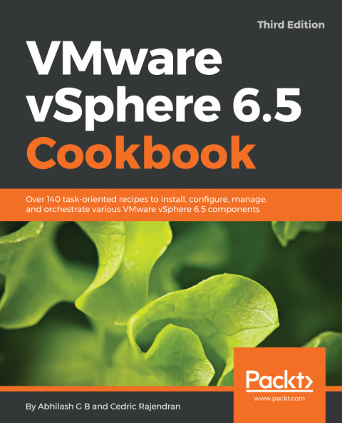 Cover image for book VMware vSphere 6.5 Cookbook - Third Edition