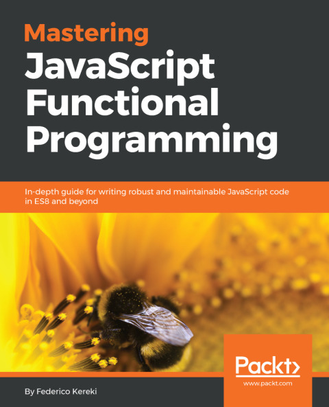 Cover image for book Mastering JavaScript Functional Programming