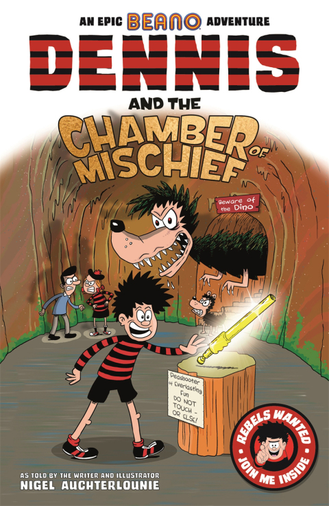 Cover image for book Dennis and the Chamber of Mischief