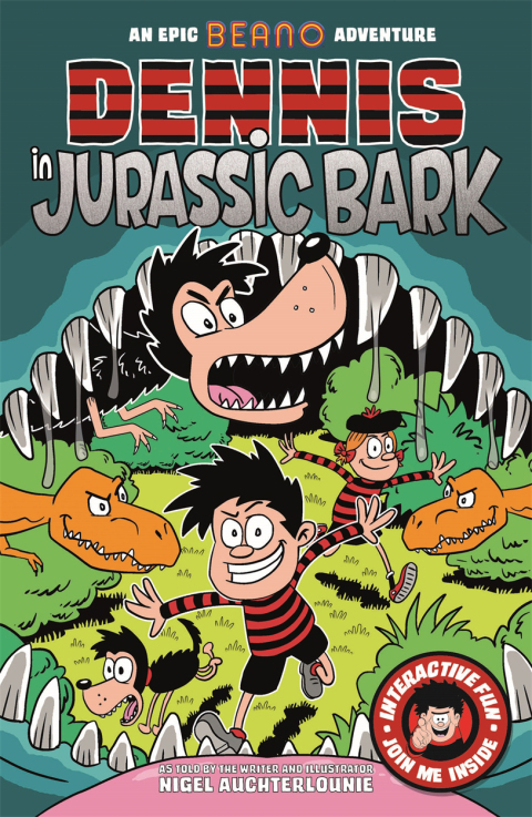 Cover image for book Dennis in Jurassic Bark