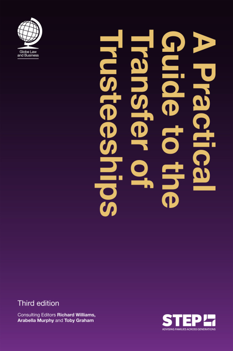 Cover image for book A Practical Guide to the Transfer of Trusteeships