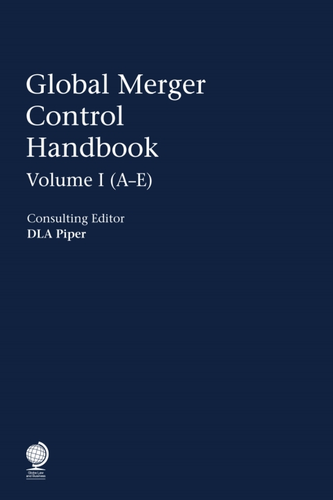 Cover image for book Global Merger Control Handbook