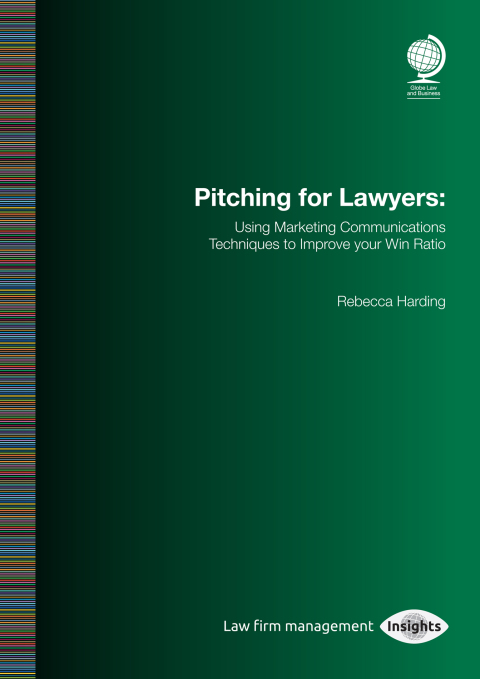 Cover image for book Pitching for Lawyers