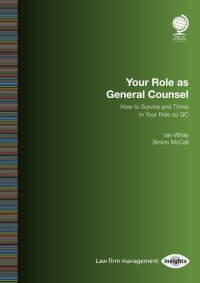 Cover image: Your Role as General Counsel 1st edition 9781787424029