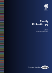 Cover image: Family Philanthropy 1st edition 9781787425187