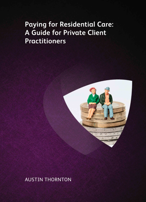 Cover image for book Paying For Residential Care