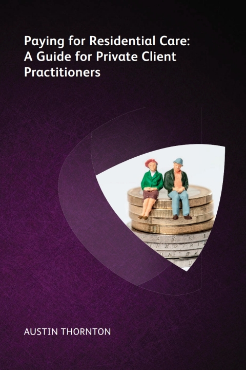 Cover image for book Paying For Residential Care