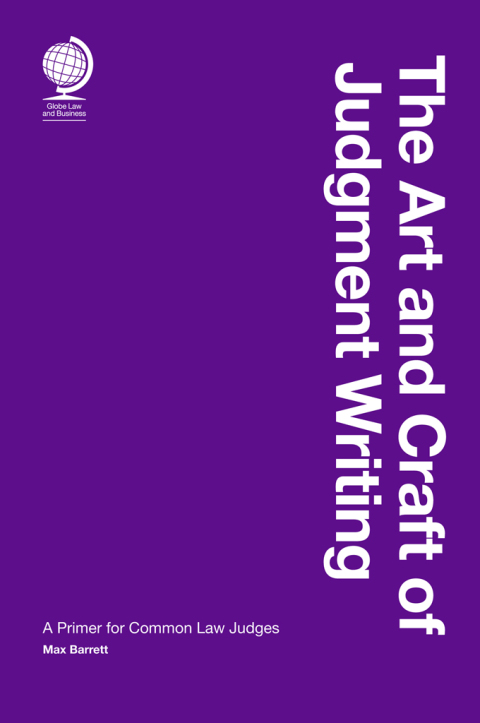 Cover image for book The Art and Craft of Judgment Writing