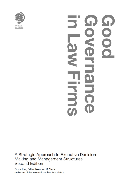 Good Governance in Law Firms 