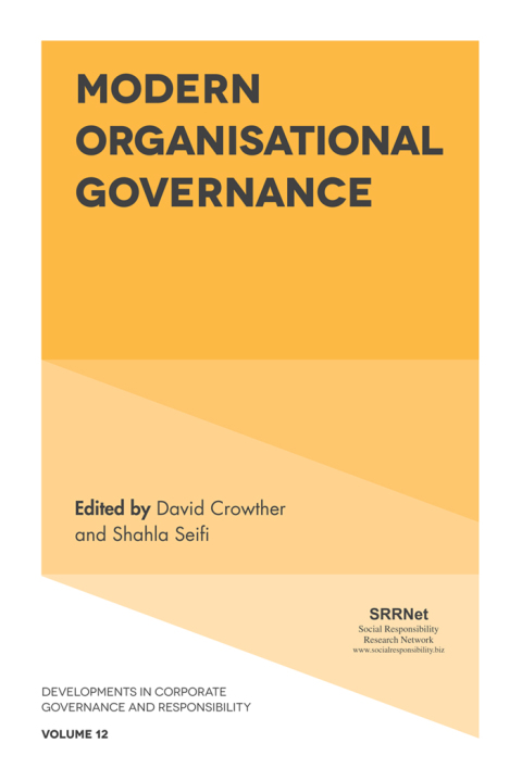 Cover image for book Modern Organisational Governance