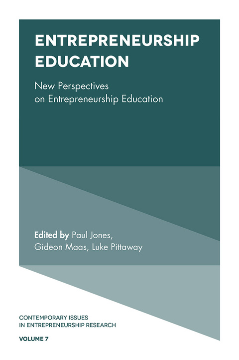Cover image for book Entrepreneurship Education