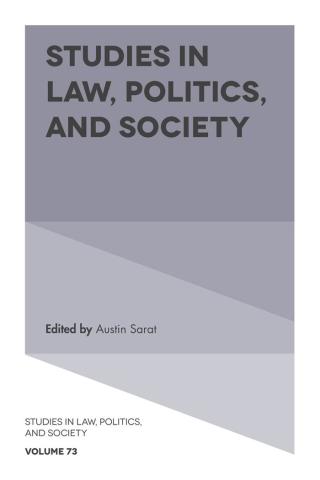 Studies in Law, Politics, and Society