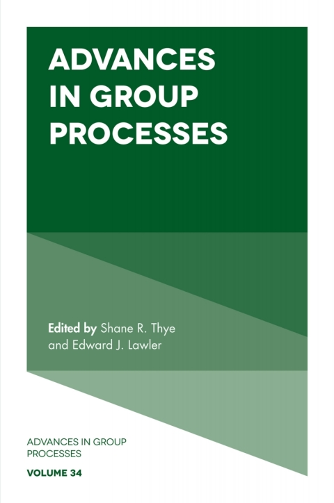 Advances in Group Processes 