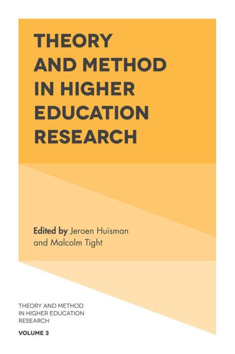 Cover image for book Theory and Method in Higher Education Research