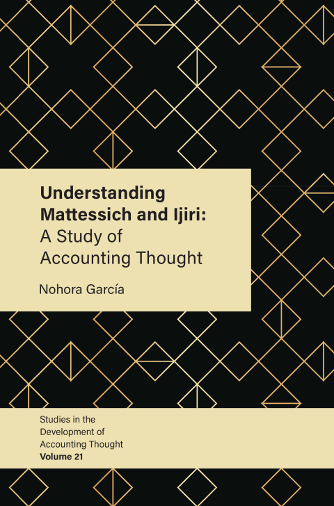 Cover image for book Understanding Mattessich and Ijiri