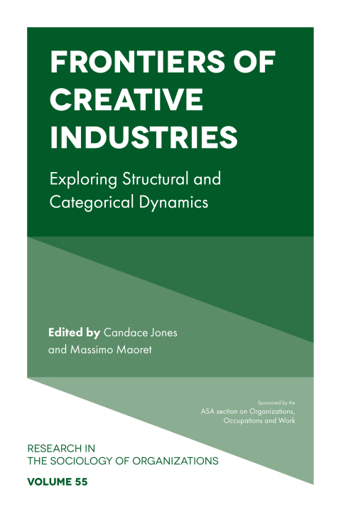 Cover image for book Frontiers of Creative Industries