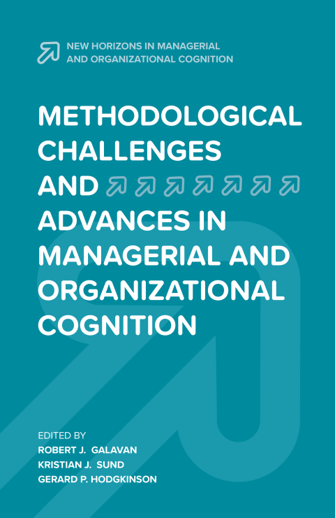 Cover image for book Methodological Challenges and Advances in Managerial and Organizational Cognition