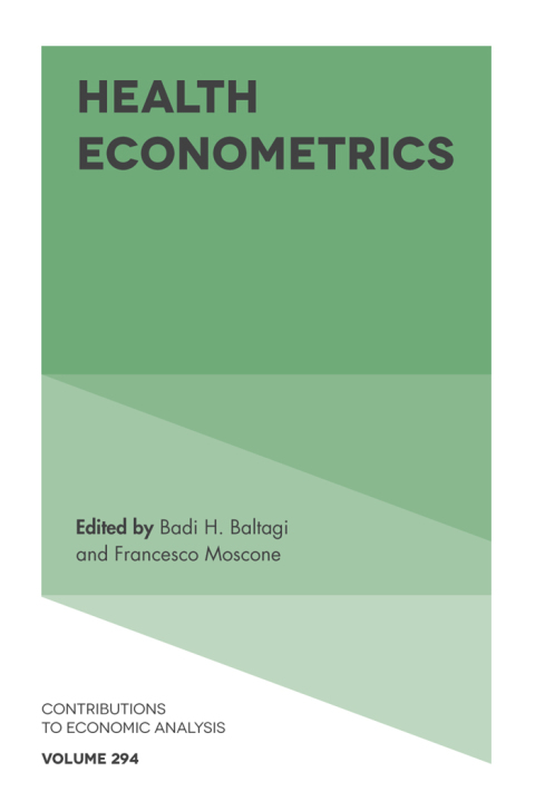 Cover image for book Health Econometrics