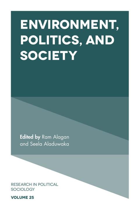 Cover image for book Environment, Politics and Society