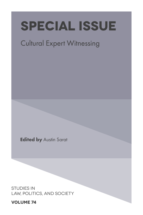 Cover image for book Special Issue