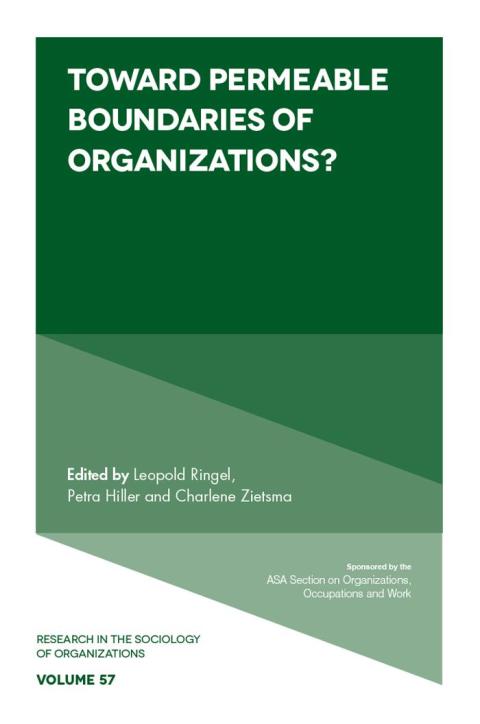 Cover image for book Toward Permeable Boundaries of Organizations?