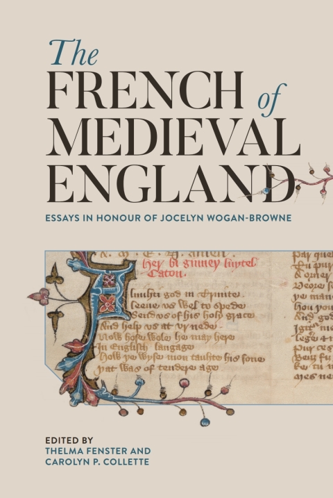 Cover image for book The French of Medieval England
