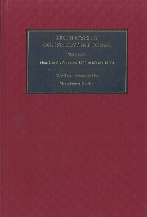 Cover image for book Beethoven's Conversation Books