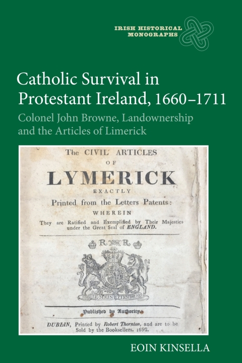 Cover image for book Catholic Survival in Protestant Ireland, 1660-1711