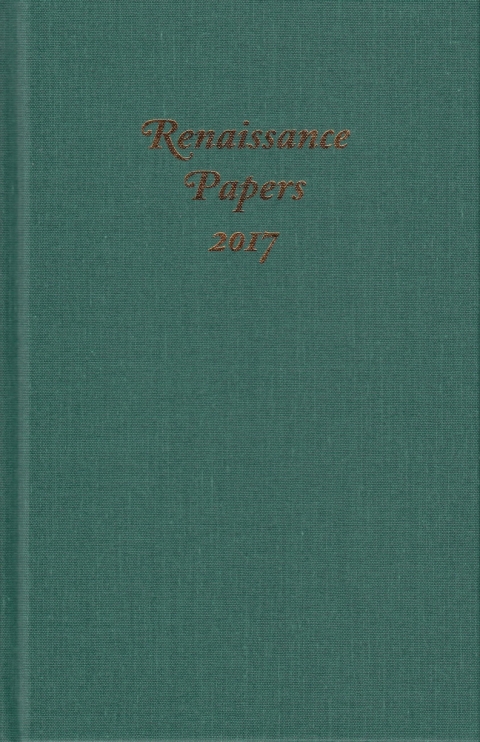 Cover image for book Renaissance Papers 2017