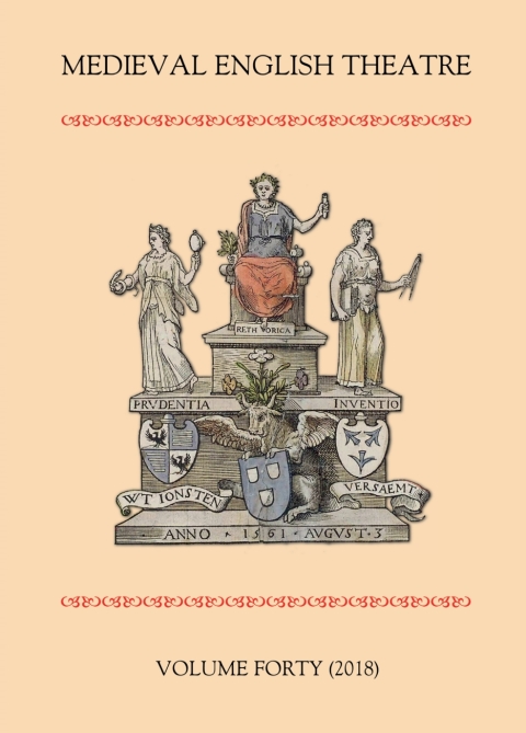 Cover image for book Medieval English Theatre 40