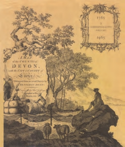 Cover image for book Benjamin Donn's Map of Devon 1765